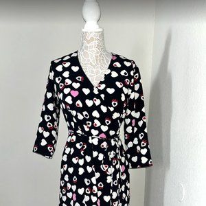 Armani Exchange, Size 2, Midi Wrap Dress